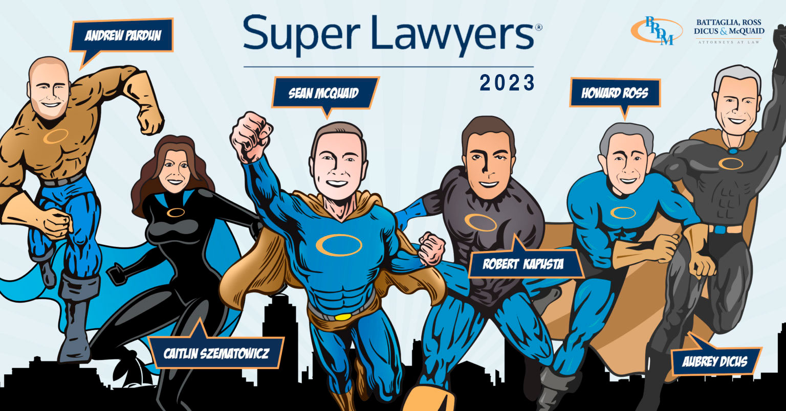 Six Attorneys Recognized as Florida Super Lawyers for 2023